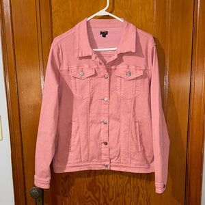 Coco + Carmen Coral Jean Jacketsz L/XL